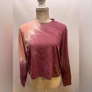 Wild Fable Pink and burgundy tie dye Sz S